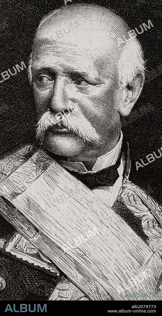FERNANDEZ DE CORDOBA, Fernando (Buenos Aires,1809 Madrid, 1883). Militar, político y escritor español. Luchó en la guerra carlista y fue presidente del consejo de ministros. Fue ministro de Guerra en 1872. Senador vitalicio, caballero Gran Cruz de las órdenes militares de San Fernando, San Hermenegildo, Carlos III e Isabel la Católica. Grabado del año 1876.