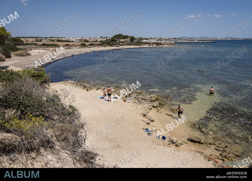 Racó de s'Estalella, s Estanyol de Migjorn, Llucmajor, Majorca, Spain.