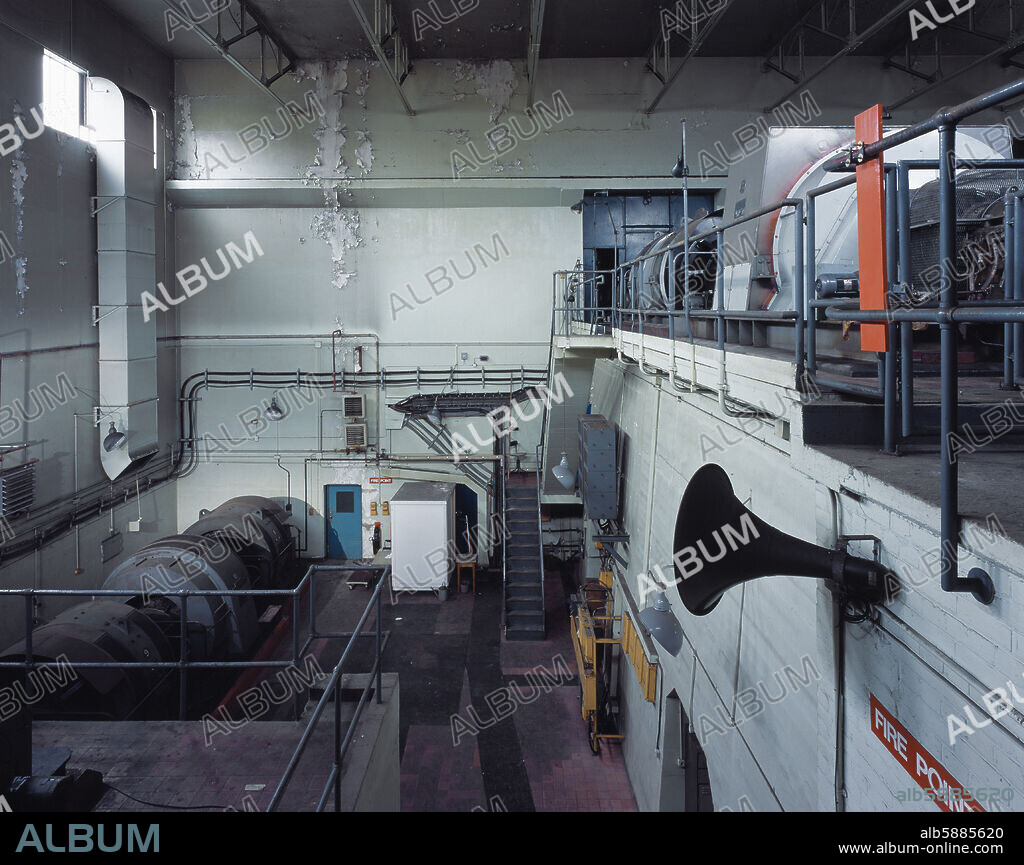 R133 TRANSONIC WIND TUNNEL R133 TRANSONIC WIND TUNNEL MACHINE ROOM.