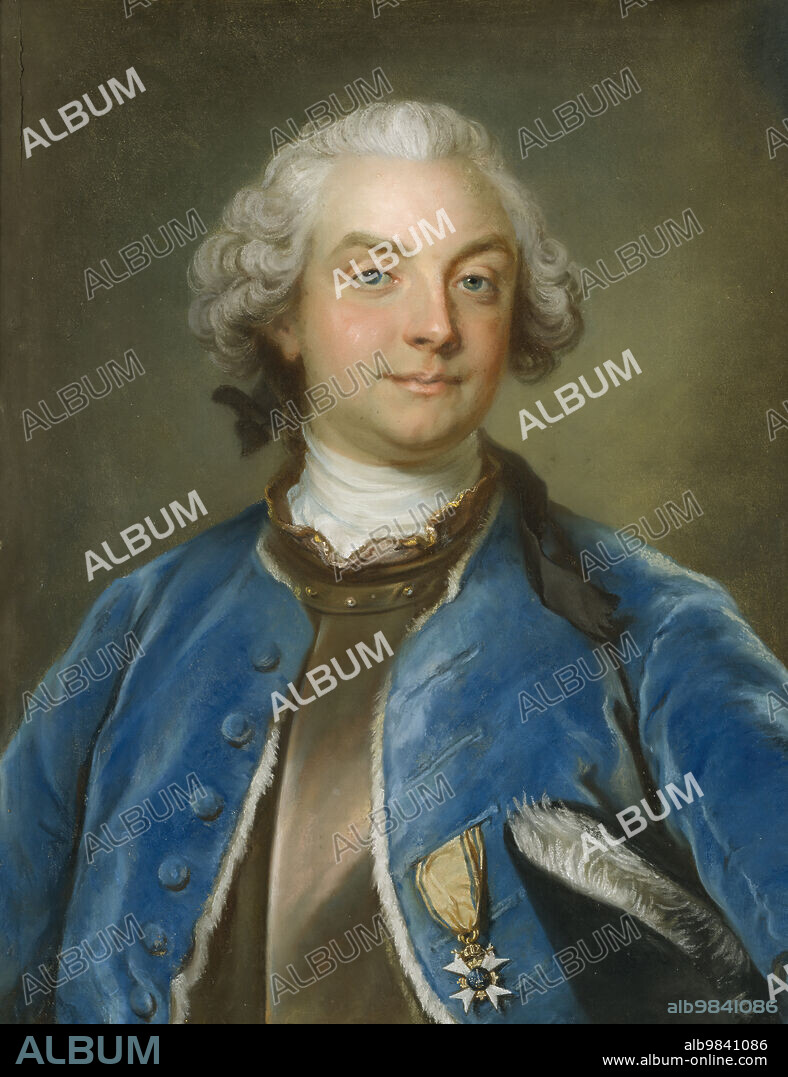 GUSTAF LUNDBERG. Fredrik Axel von Fersen, 1719-1794, Count, mid-18th century.