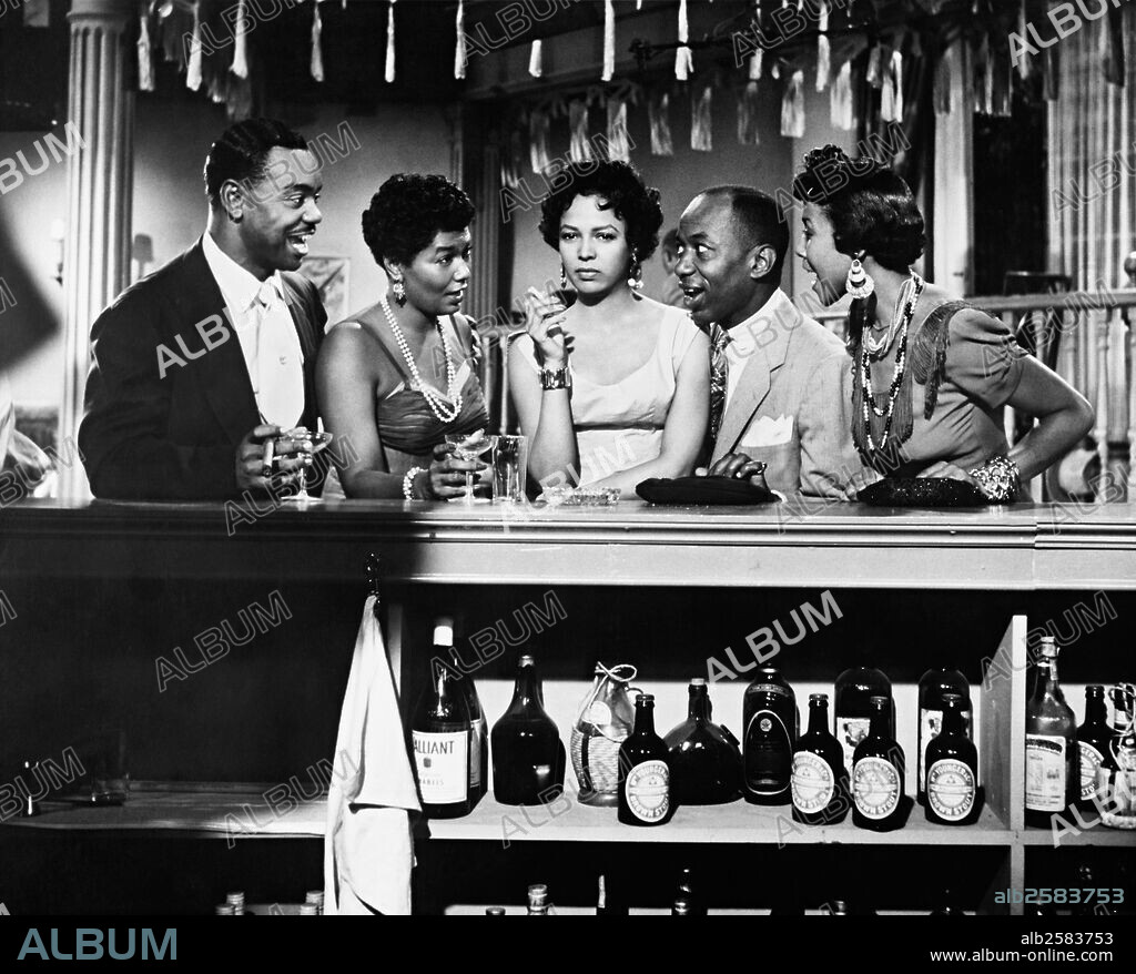 DOROTHY DANDRIDGE in CARMEN JONES, 1954, directed by OTTO PREMINGER. Copyright 20TH CENTURY FOX.