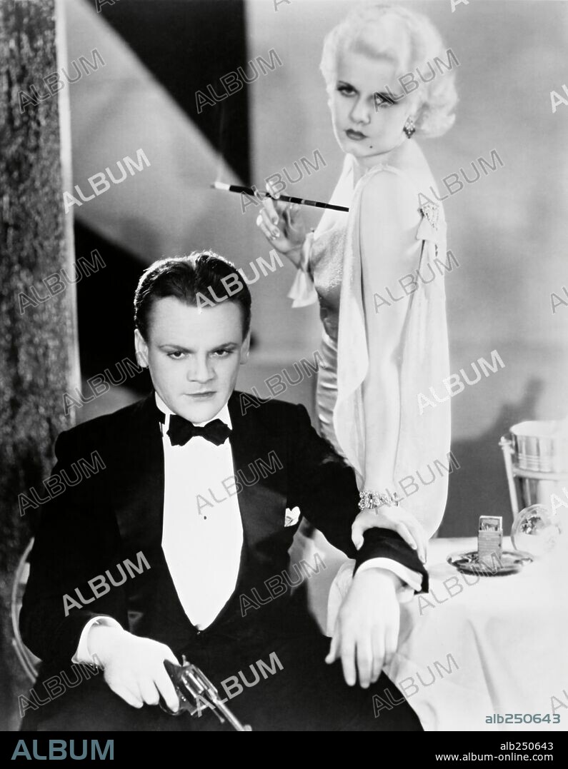 JAMES CAGNEY and JEAN HARLOW in THE PUBLIC ENEMY, 1931, directed by WILLIAM A. WELLMAN. Copyright WARNER BROTHERS.