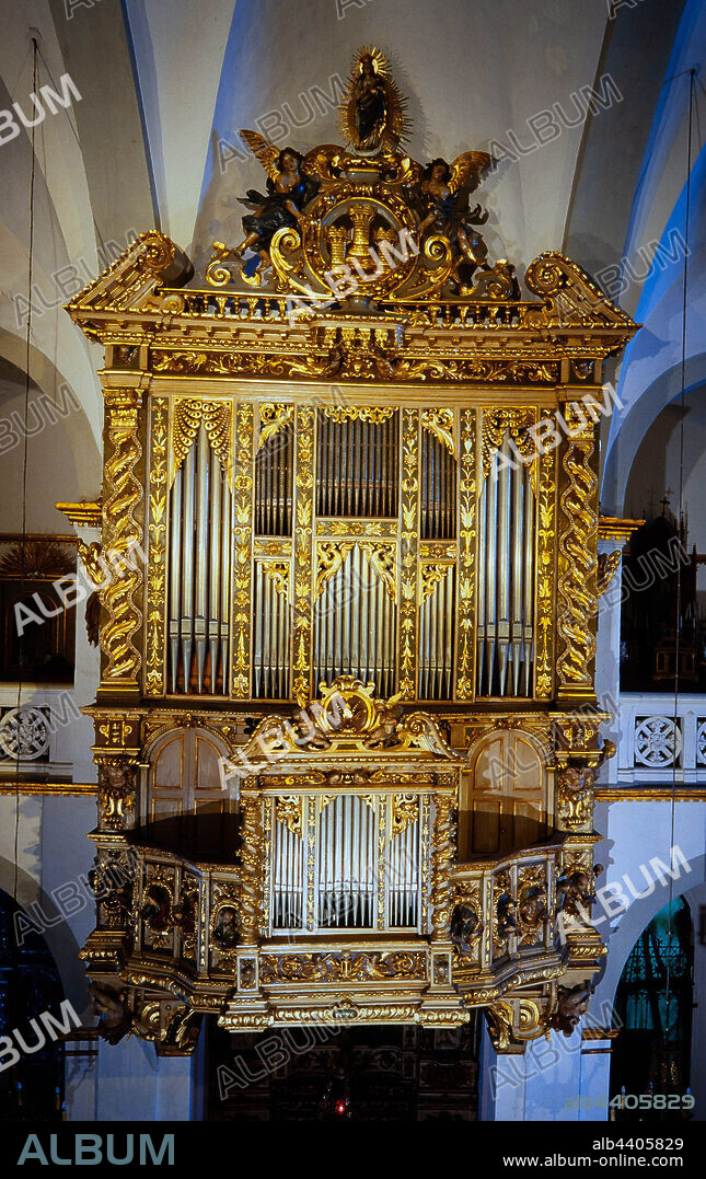 Órgano de la Iglesia de San Bartolomé y Santa Tecla de Sitges, 1696.