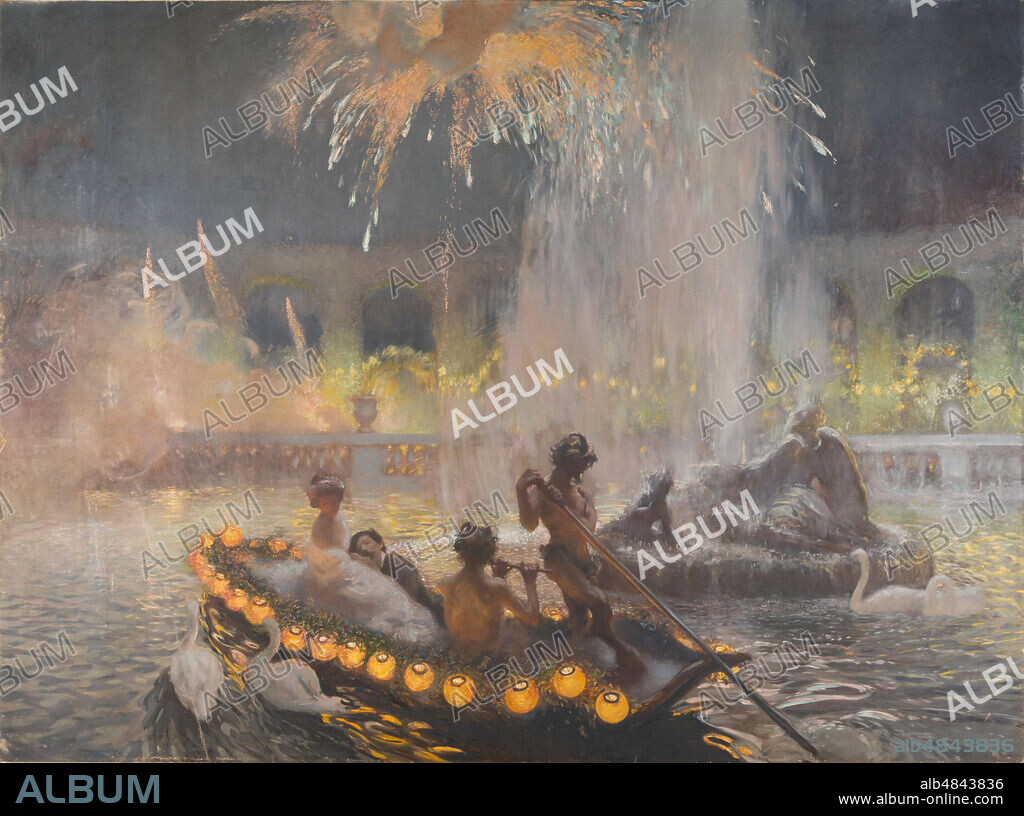 LA TOUCHE, GASTON, DE. Fête de nuit à Versailles.