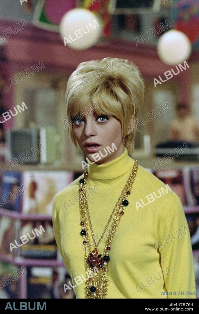 GOLDIE HAWN en FLOR DE CACTUS, 1969 (CACTUS FLOWER), dirigida por GENE SAKS. Copyright COLUMBIA PICTURES.