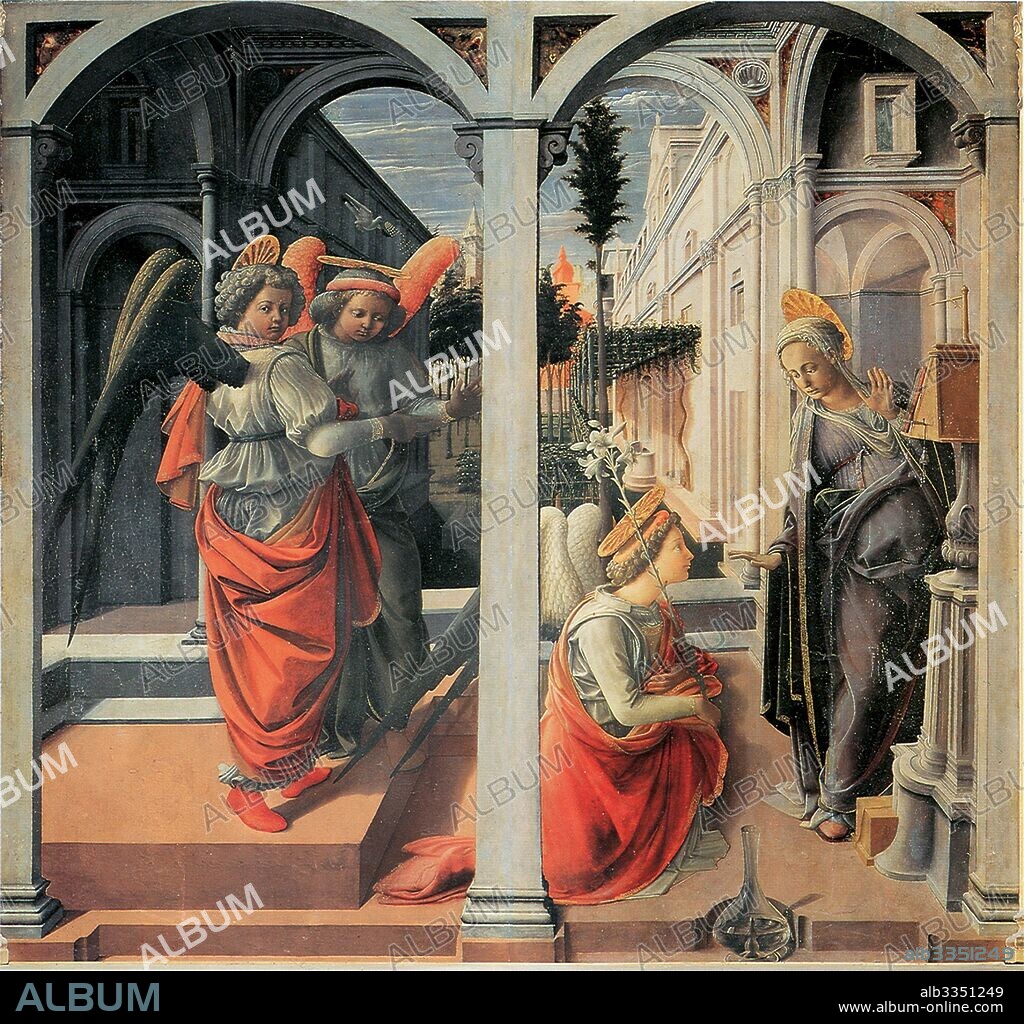 FRA FILIPPO LIPPI. The Annunciation.