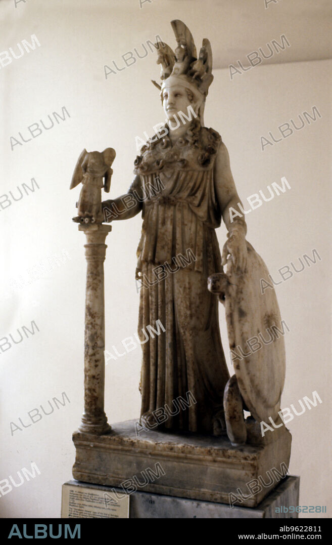 Athena Parthenos (copy) by Phidias.