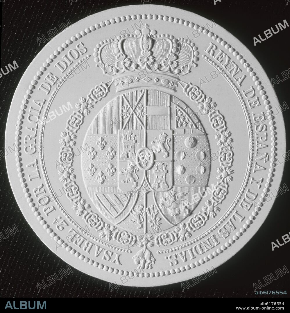 MODELO DE SELLO PARA EL ESTAMENTO DE PROCERES - 1834.