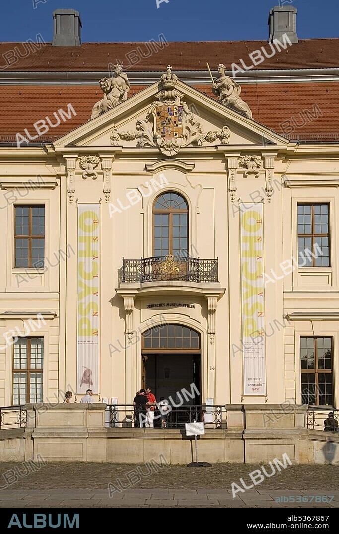 Jewish museum, main entrance, Berlin, Germany, Europe.