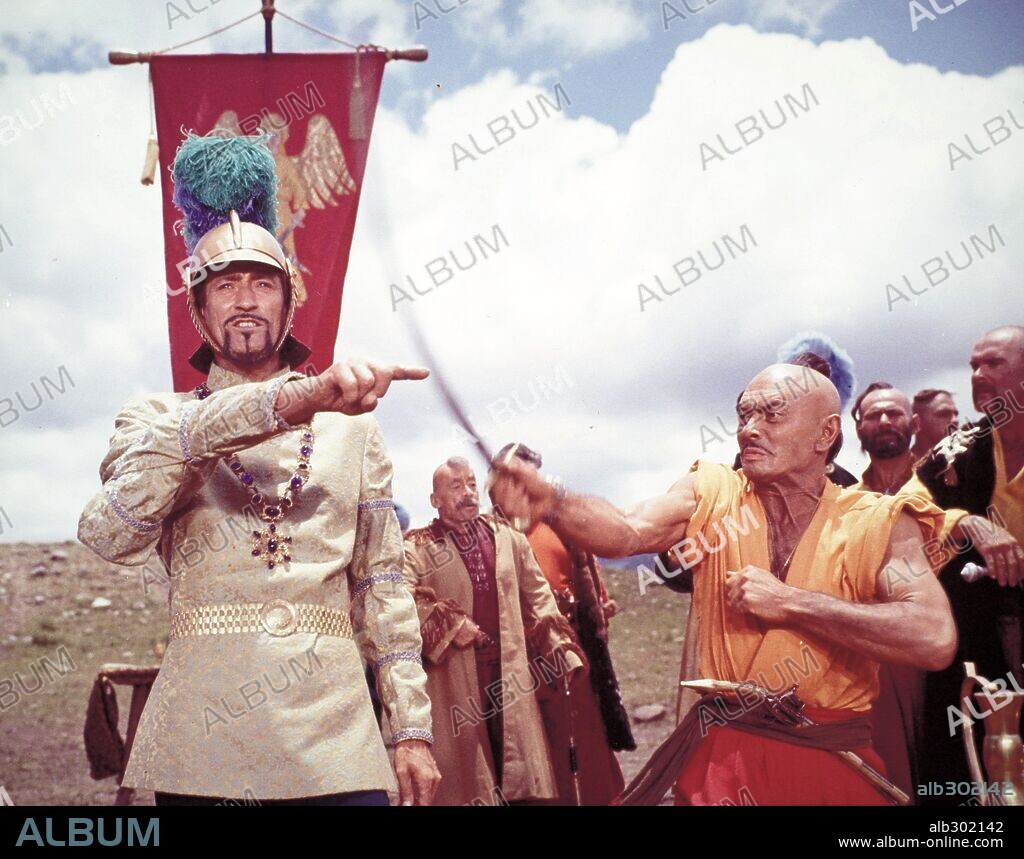 YUL BRYNNER en TARAS BULBA, 1962, dirigida por J. LEE THOMPSON. Copyright UNITED ARTISTS.