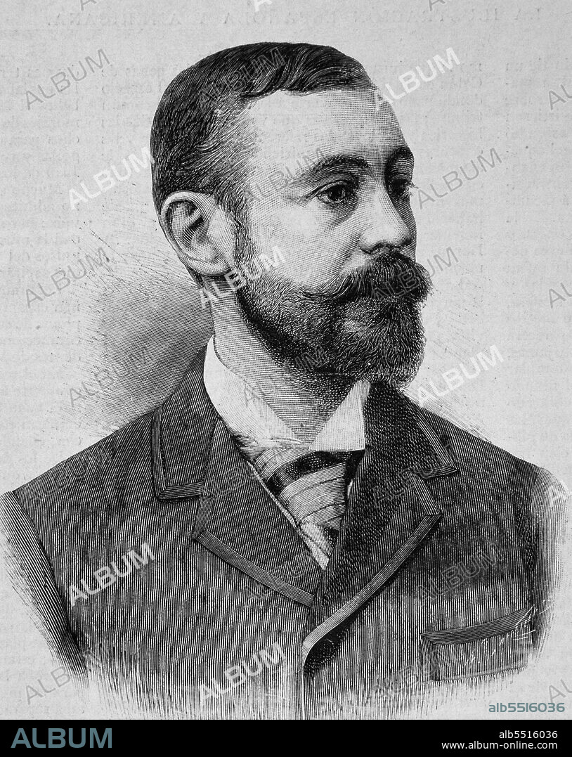 MORENO CARBONERO , JOSE. PINTOR ESPAÑOL . MALAGA 1868 - 1941. GRABADO RETRATO. ILUSTRACION ESPAÑOLA Y AMERICANA.