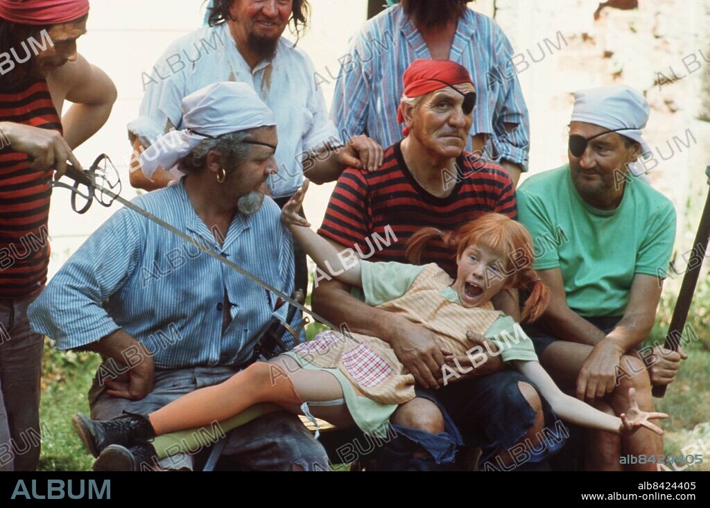 ARKIV 1969 08 - Inspelning av filmen "Pippi på de sju haven" med Inger Nilsson i huvudrollen.. Foto: Jan Collsiöö Code: 1001. COPYRIGHT SCANPIX SWEDEN.