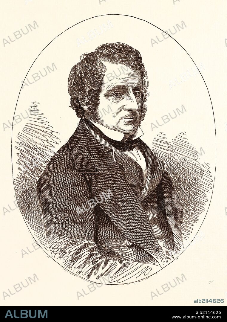 MR. ROEBUCK, M.P. John Arthur Roebuck, 1802 1879, British parliamentarian. UK, britain, british, europe, united kingdom, great britain, european.