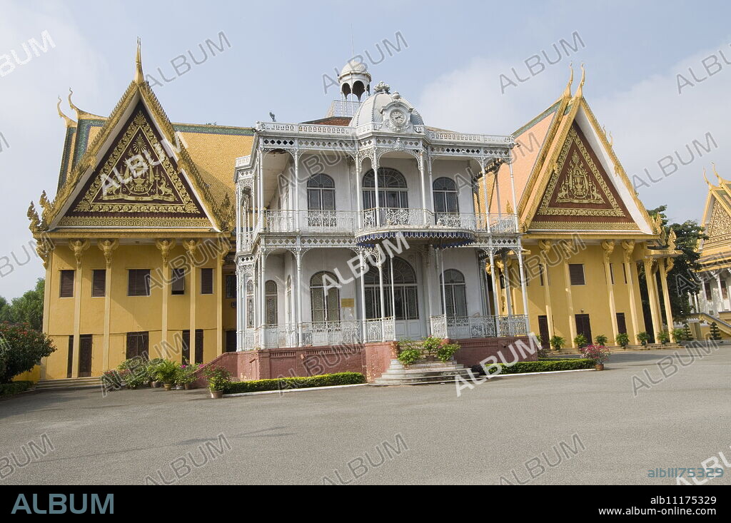 Napoleon III Pavilion, Royal Palace, Phnom Penh, Cambodia, Indochina, Southeast Asia, Asia.
