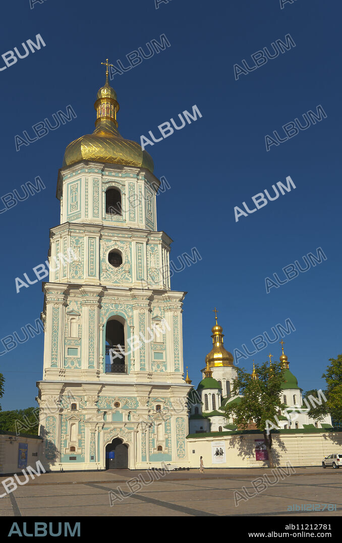 Sofia Square, Kiev, Ukraine, Europe.