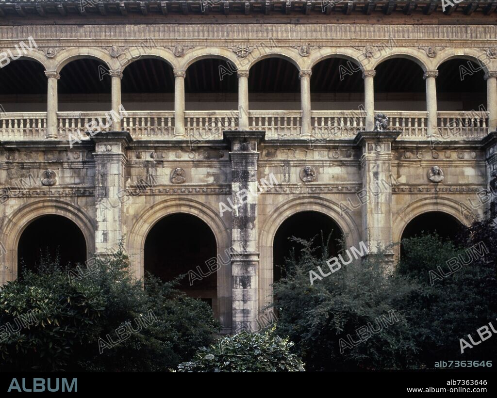 JUAN DE BADAJOZ-EL VIEJO-(?-1522). CLAUSTRO DEL CONVENTO DE SAN MARCOS DE LEON - SIGLO XVI-XVII.