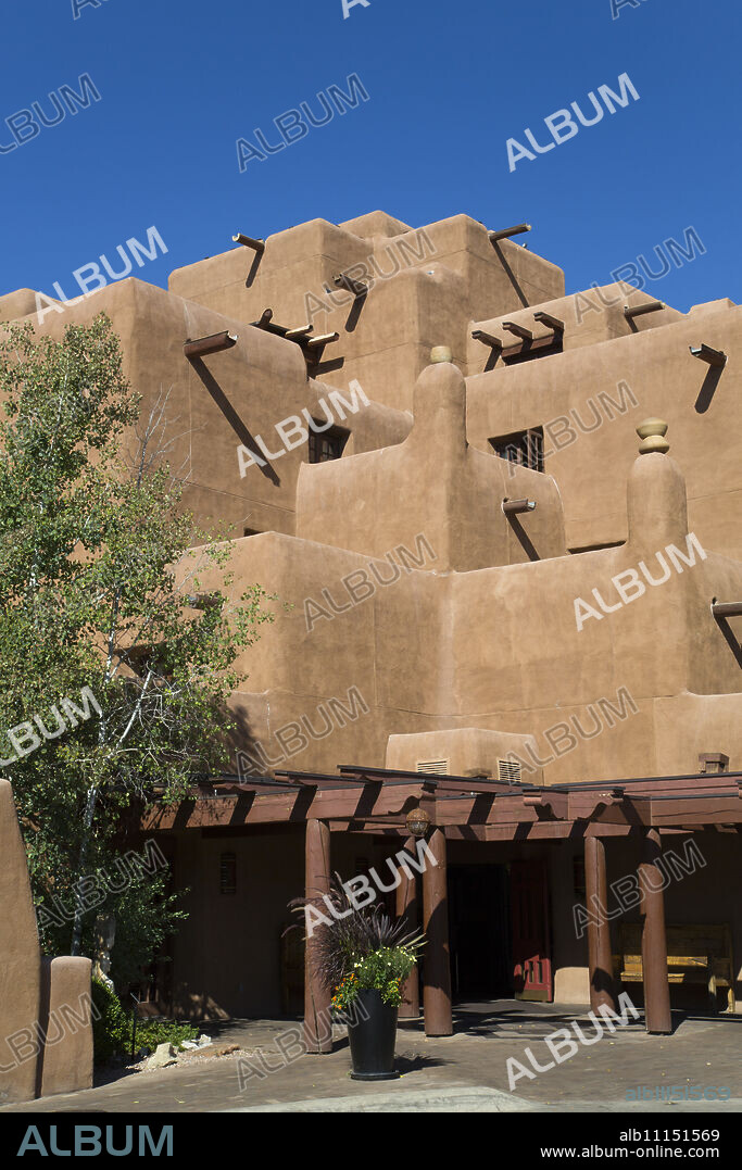Loretto Hotel, Loretto, Santa Fe, New Mexico, United States of America, North America.
