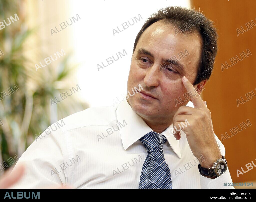 Madrid, 25/06/2010. Entrevista a Juan Manuel López Carbajo, director de la Agencia Tributaria. Foto: Ernesto Agudo. ARCHDC.