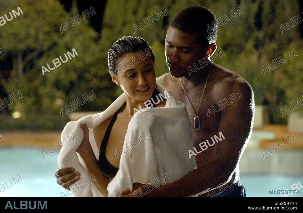 EMMANUELLE CHRIQUI and Usher in IN THE MIX, 2005, directed by RON UNDERWOOD. Copyright J&C ENTERTAINMENT/LIONS GATE FILMS/RELEVE ENTERTAINMENT/TRIU / ADYANI, SAEED.