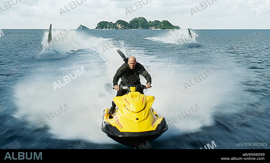 JASON STATHAM dans MEG 2: THE TRENCH, 2023, réalisé par BEN WHEATLEY. Copyright Apelles Entertainment.