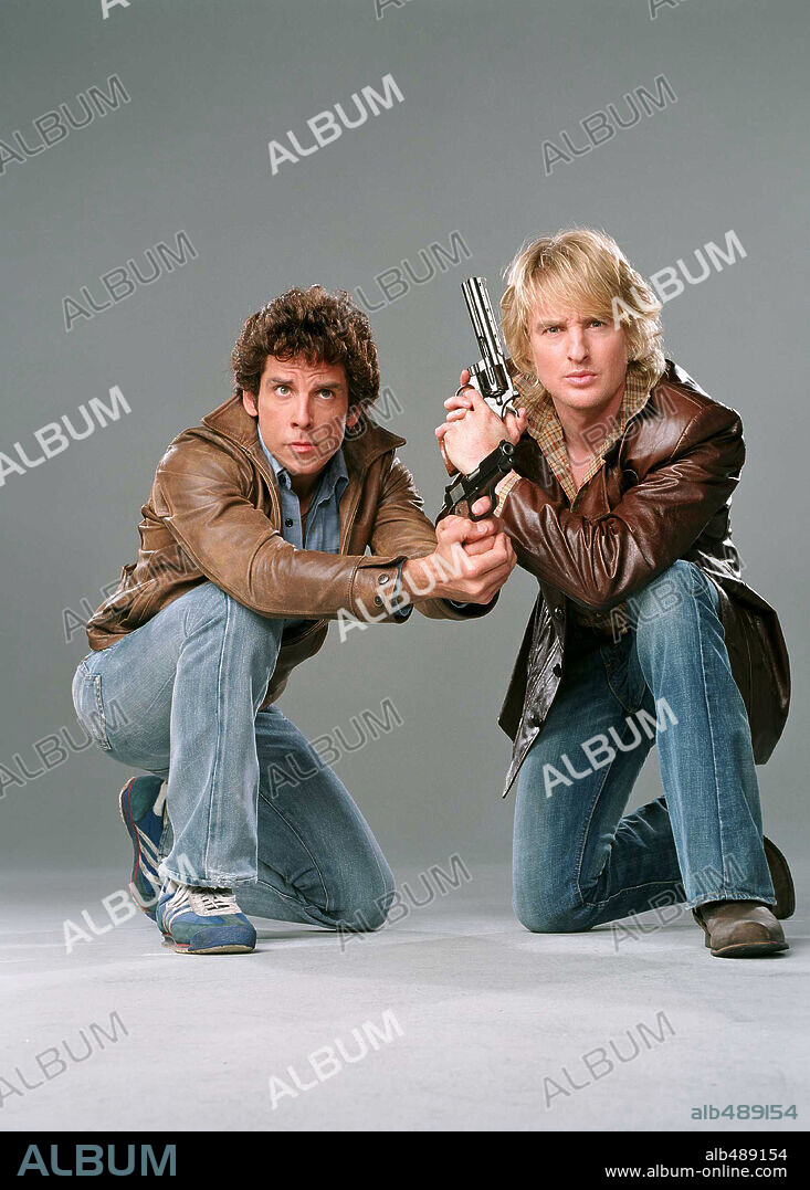 BEN STILLER and OWEN WILSON in STARSKY & HUTCH, 2004, directed by TODD PHILLIPS. Copyright WARNER BROS/MIRAMAX / OCKENFELS, FRANK.