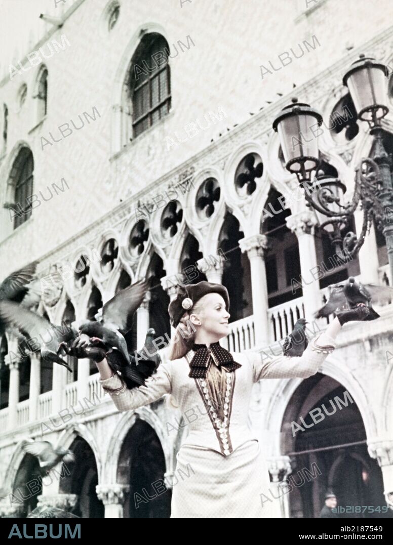 CATHERINE DENEUVE in MAYERLING, 1968, directed by TERENCE YOUNG. Copyright M.G.M.