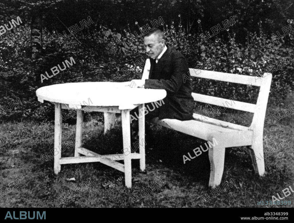 ANONYMOUS. Sergei Rachmaninoff in Ivanovka.