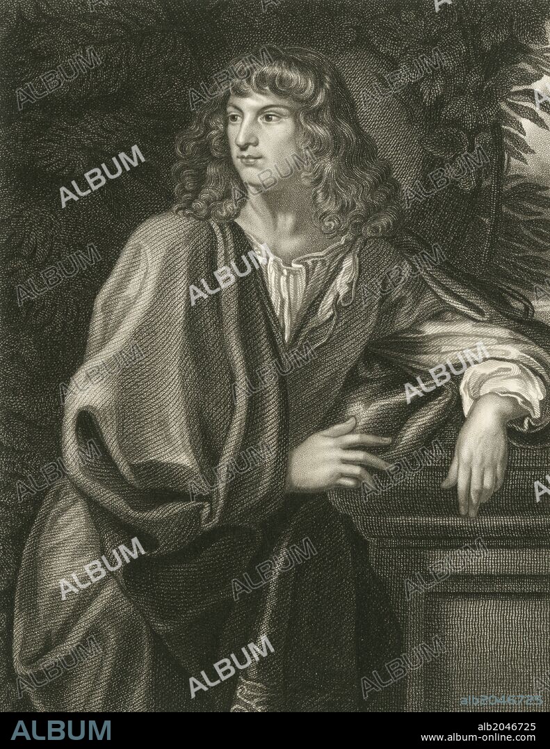 Sir Robert Spencer, 1st Baron Spencer of Wormleighton (1570 - 25 October 1627) was an English peer, He was born in Althorp, Northamptonshire, England to Sir John Spencer and Mary Catlin) - engraving.
