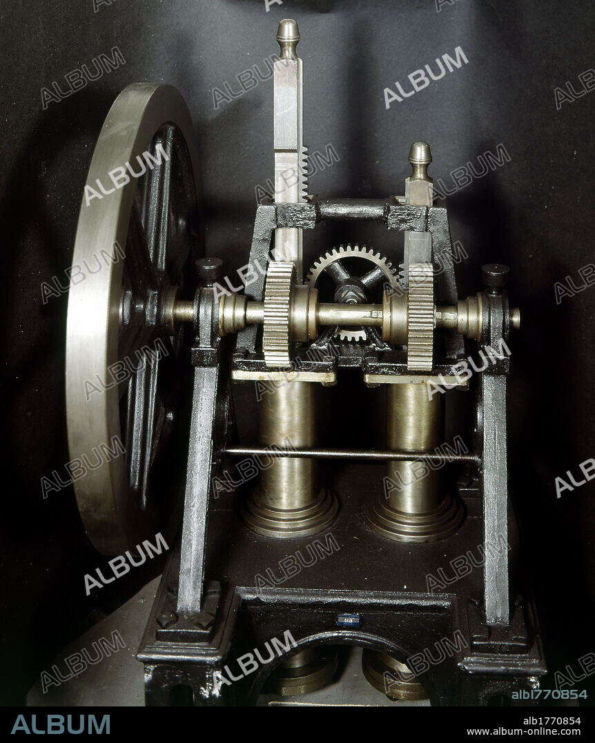 Internal combustion engine by Eugenio Barsanti. Internal combustion engine invented by Italian physicist and choir chancel Eugenio Barsanti in 1854.