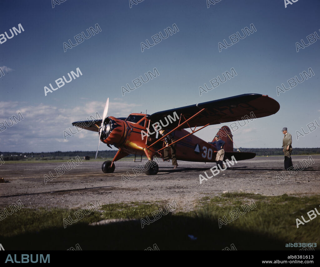 JOHN COLLIER. Civil Air Patrol Base, Bar Harbor, Maine.
