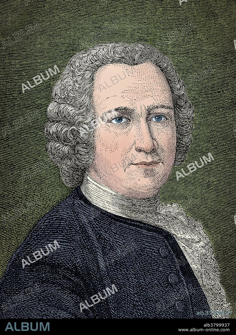 Guillaume Francois Rouelle (September 16, 1703 - August 3, 1770) was a French chemist and apothecary. In 1754 he introduced the concept of a base into chemistry, as a substance which reacts with an acid to give it solid form (as a salt). He is known as l'AinÃ© (the elder) to distinguish him from his younger brother, Hilaire Rouelle, who was also a chemist and known as the discoverer of urea. During 1742-68 he was a chemical demonstrator at the Jardin du Roi, Paris. He was an enthusiastic lecturer and taught most of the French chemists of the late 18th century; Denis Diderot, Antoine-Laurent de Lavoisier, Joseph Proust and Antoine-Augustin Parmentier. Rouelle believed in Stahl's incorrect phlogiston theory of combustion. Phlogiston was a flammable component of materials which was supposedly given off when they burned. This theory was disproved by Lavoisier. Rouelle was elected a foreign member of the Royal Swedish Academy of Sciences in 1749. He died in 1770 at the age of 66. Engraving from "Vies des savants illustres" by Louis Figuier. This image has been color enhanced.
