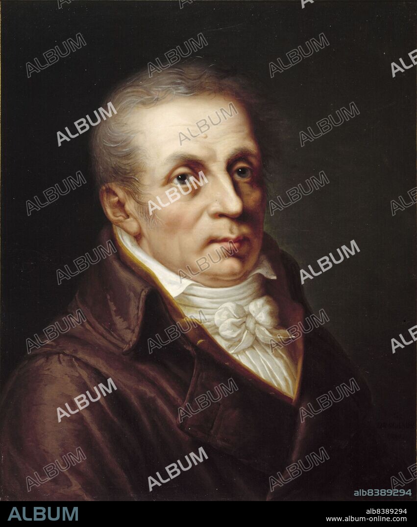 GUILLAUME-DéSIRé-JOSEPH DECAMPS. Portrait of Ignace Vanlerberghe (1758-1819), banker and army supplier, 1819.