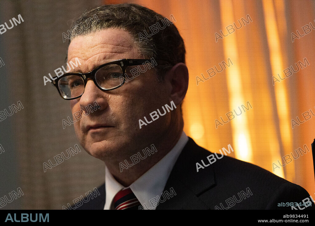 LIEV SCHREIBER in GOLDA, 2023, directed by GUY NATTIV. Copyright QWERTY FILMS.