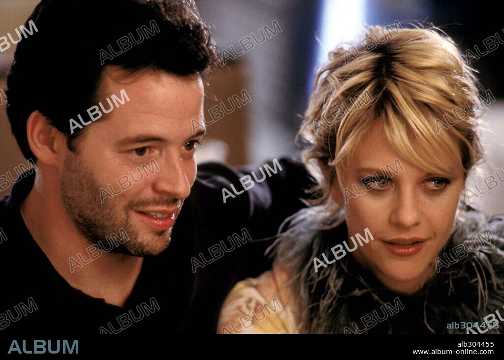 MATTHEW BRODERICK and MEG RYAN in ADDICTED TO LOVE, 1997, directed by GRIFFIN DUNNE. Copyright OUTLAW.