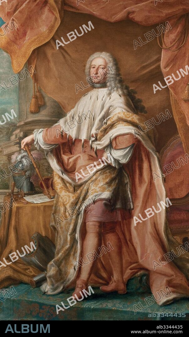 GIACOMO ANTONIO BONI. Portrait of Giovanni Francesco II Brignole Sale (1695-1760).