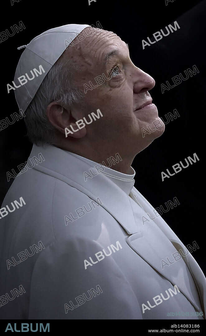 PAPA FRANCISCO I. Vatican City State, State Of The Vatican City, Vatikanstadt: March 13, 2023 marks 10 years of Pontificate for Pope Francis. in the picture : Pope Francis prayer ceremony during the traditionnal visit to the statue of Mary on the day of the celebration of the Immaculate Conception et Piazza di Spagna (Spanish Square) on December 8, 2017 (Credit Image: © Stefano Spaziani/IPA via ZUMA Press).