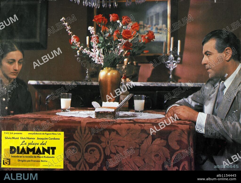 JOAQUIM CARDONA and SILVIA MUNT in THE TIME OF THE DOVES, 1982 (LA PLAÇA DEL DIAMANT), directed by FRANCESC BETRIU. Copyright FIGARO FILMS.