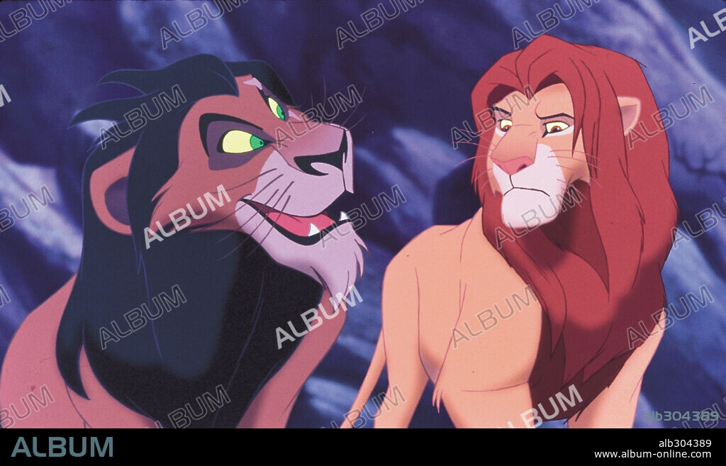 THE LION KING 1994 directed by ROB MINKOFF and ROGER ALLERS. Copyright WALT DISNEY PRODUCTIONS. Album alb304389