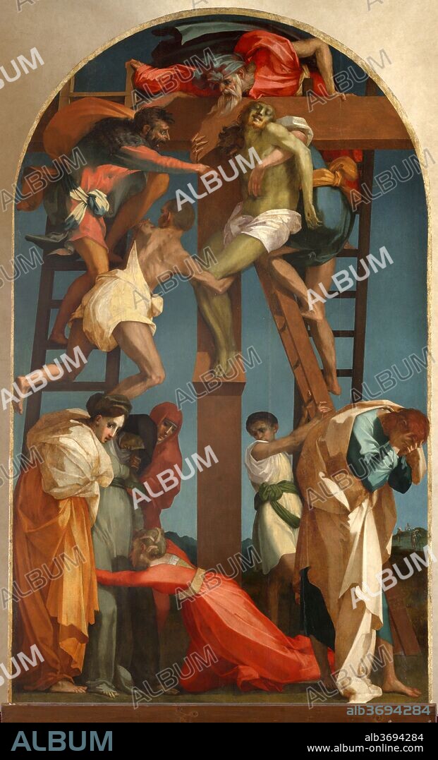 ROSSO FIORENTINO. The Descent from the Cross.