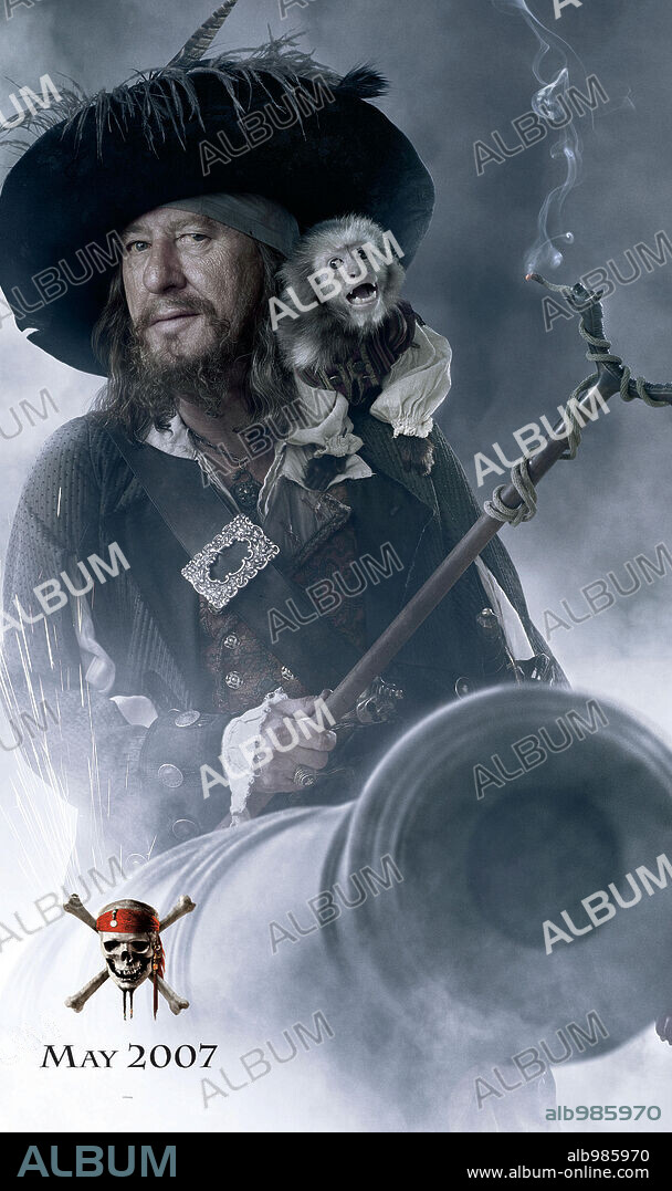 Poster de PIRATAS DEL CARIBE: EN EL FIN DEL MUNDO, 2007 (PIRATES OF THE CARIBBEAN: AT WORLDS END), dirigida por GORE VERBINSKI. Copyright WALT DISNEY PICTURES.