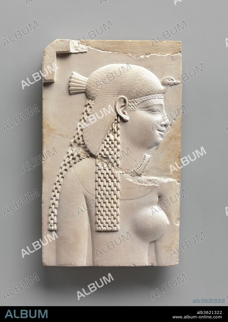 Plaque Depicting a Goddess or Queen, and on Opposite Side a King