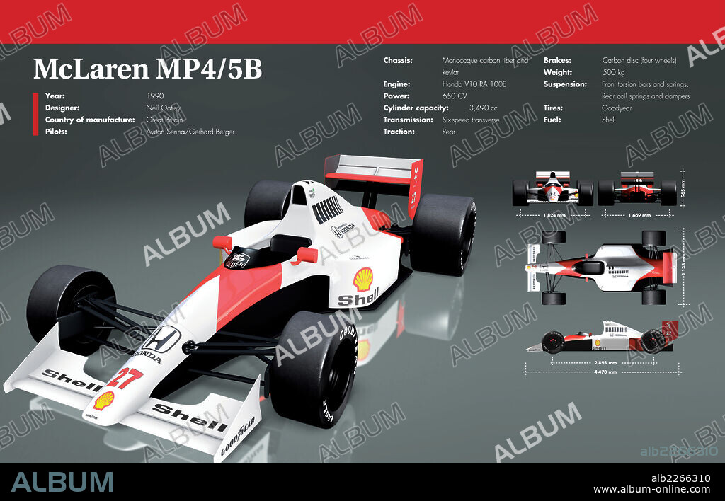 まとめ買いでお得 McLaren MP4/5B - Album alb2266310 ジグソーパズル