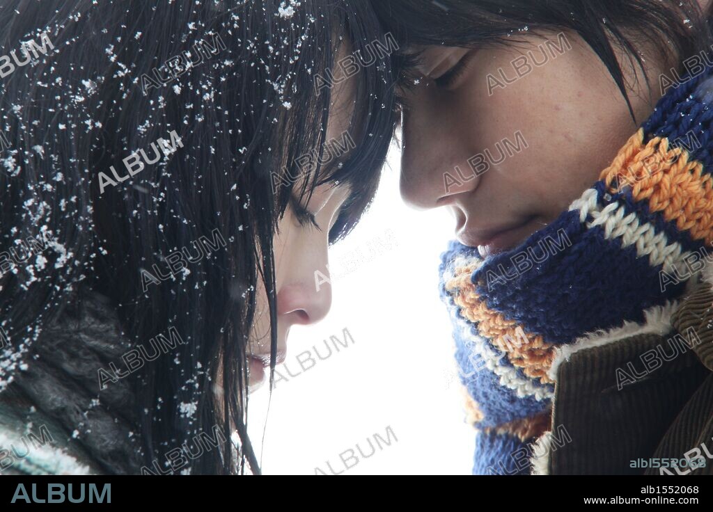 KEN'ICHI MATSUYAMA and RINKO KIKUCHI in NORWEGIAN WOOD, 2010 (NORUWEI NO MORI), directed by TRAN ANH HUNG. Copyright ASMIK ACE ENTERTAINMENT.