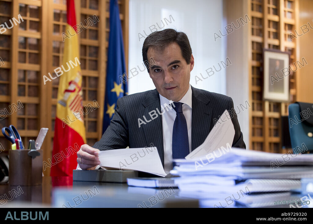 Madrid, 21/11/2016. Entrevista a el Secretario de Estado de Seguidad, José Antonio Nieto Ballesteros. Foto: Ignacio Gil. ARCHDC.