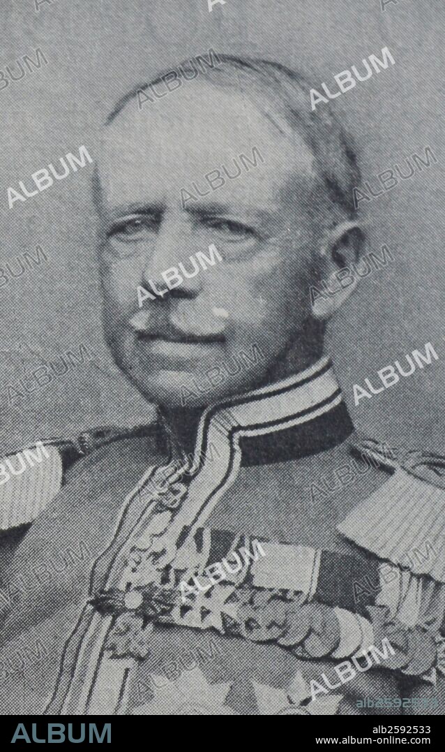 Photograph of the Grand Duke of Saxe-Weimar Charles Alexander (1818-1901)  the ruler of Saxe-Weimar-Eisenach from 1853 until his death. Dated 1901.