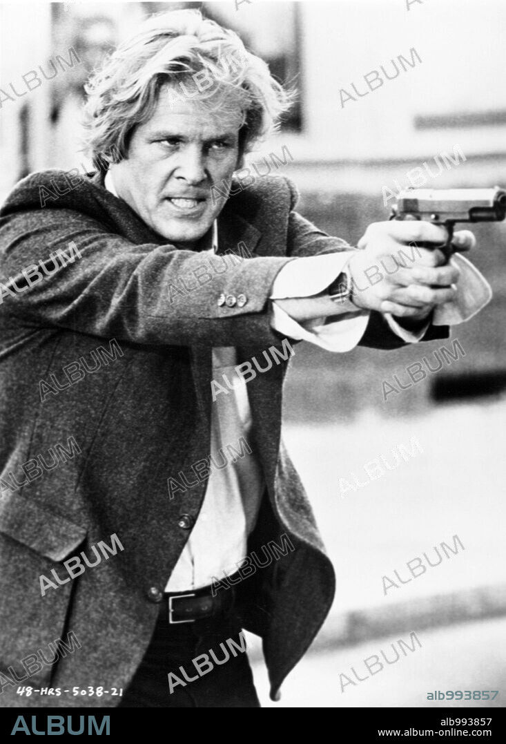 NICK NOLTE in 48 HRS., 1982, directed by WALTER HILL. Copyright PARAMOUNT PICTURES.