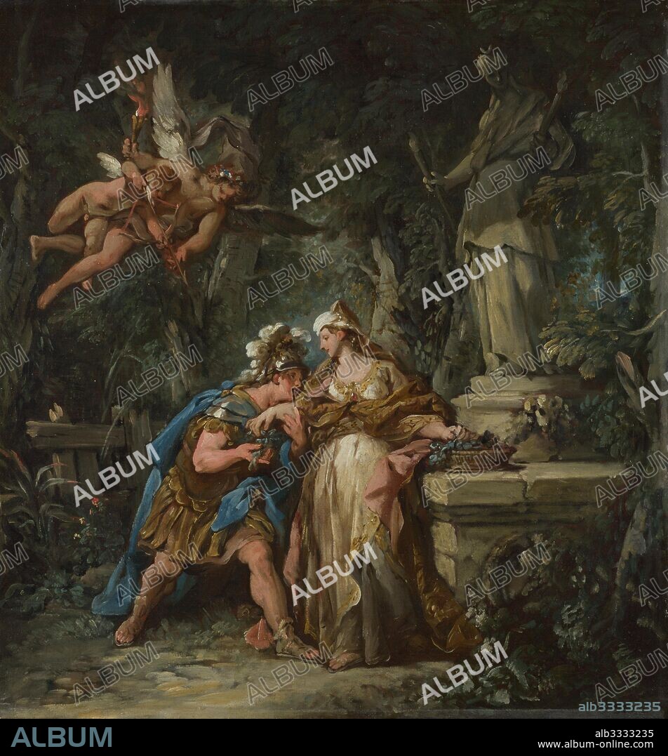 JEAN-FRANçOIS DE TROY. Jason swearing Eternal Affection to Medea.