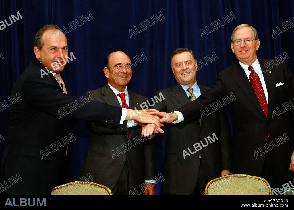 10 diciembre 2002. Jun Rodriguez Inciarte, vicepresidente ejecutivo el Santander.