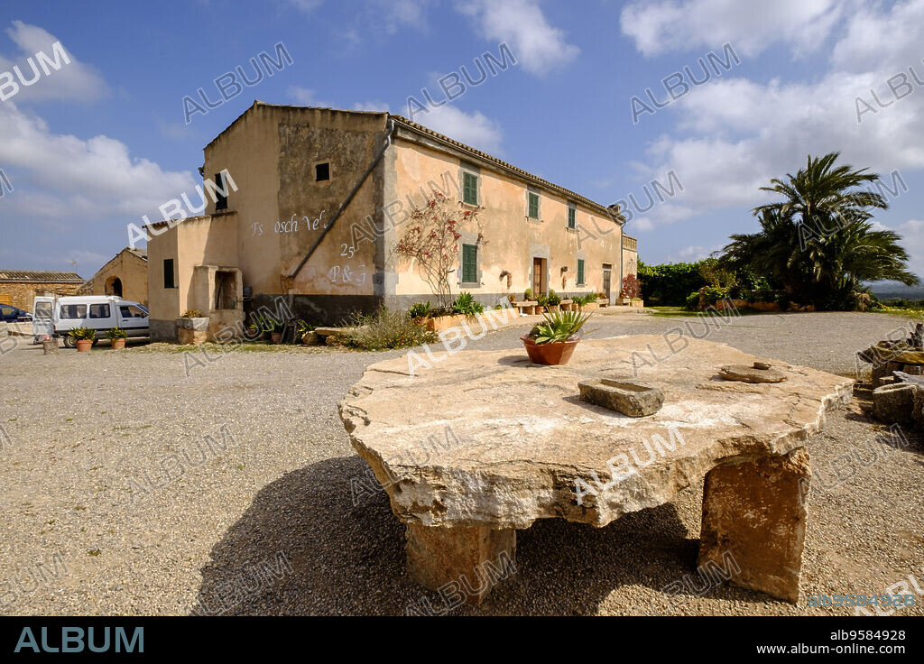 finca Es Bosch Vell, Santa Margalida, Mallorca, balearic islands, spain, europe.