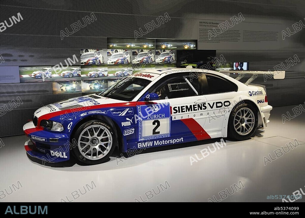 BMW M3 GTR, BMW Museum, Munich, Bavaria, Germany, Europe